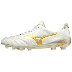 Mizuno Morelia Neo II Md Bayan Krampon Beyaz/Altın (Tr.NQR)